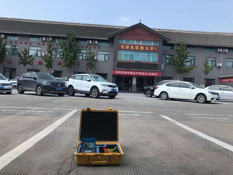 韓城神谷酒店防雷裝置檢測(cè)項(xiàng)目現(xiàn)場(chǎng)圖2