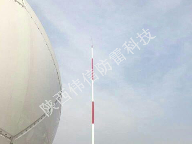 11米玻璃鋼避雷針，機(jī)場專用避雷針產(chǎn)品展示二